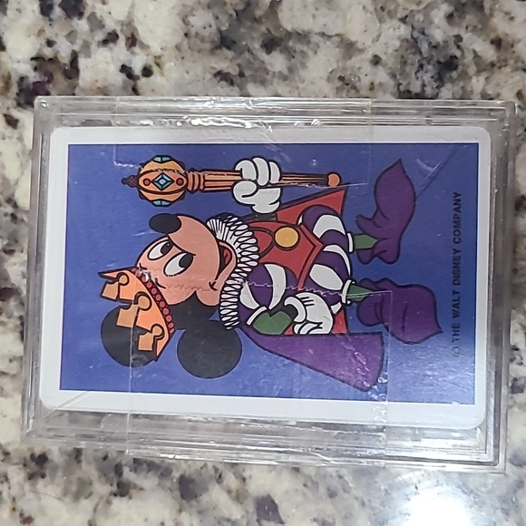 Disney Other - 1980 Disney King Mickey Playing Cards